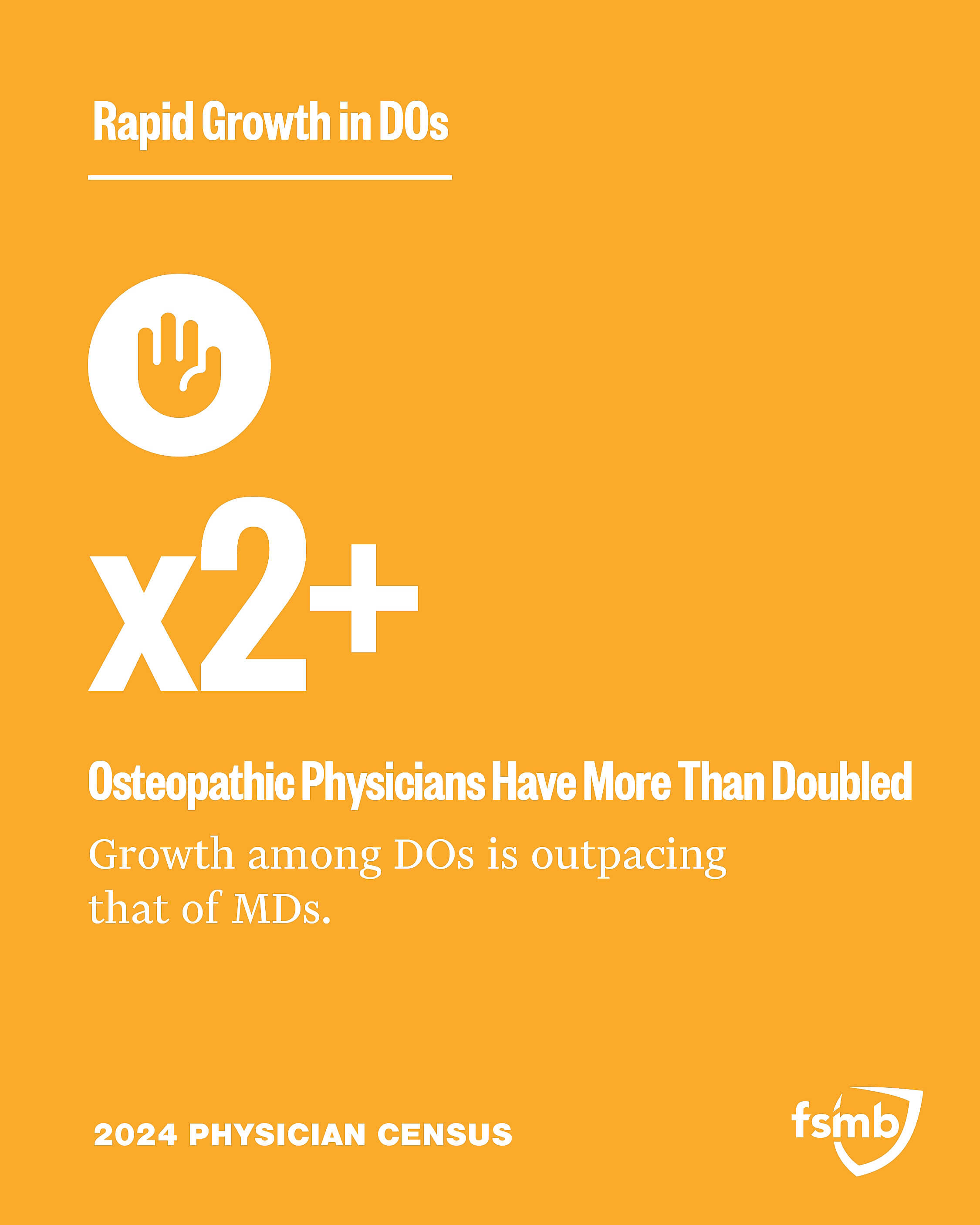 Rapid Growth in DOs