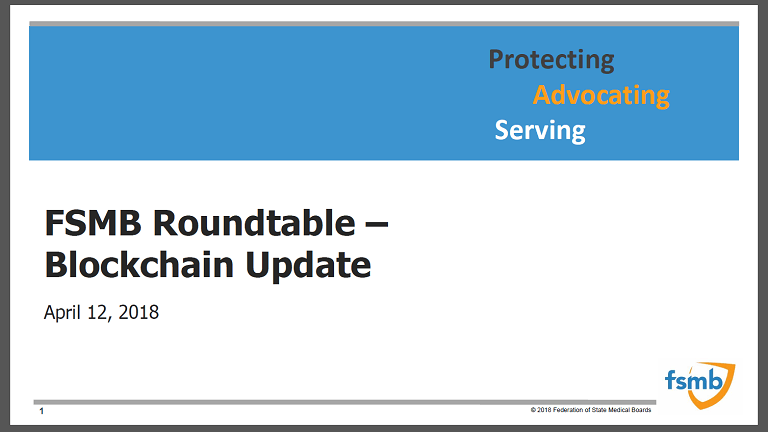 Blockchain presentation slide