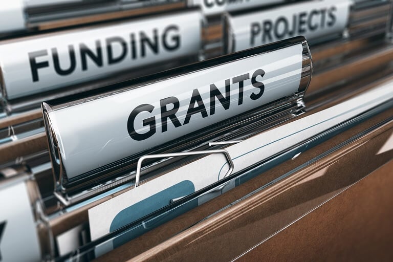 Grants and Funding folders